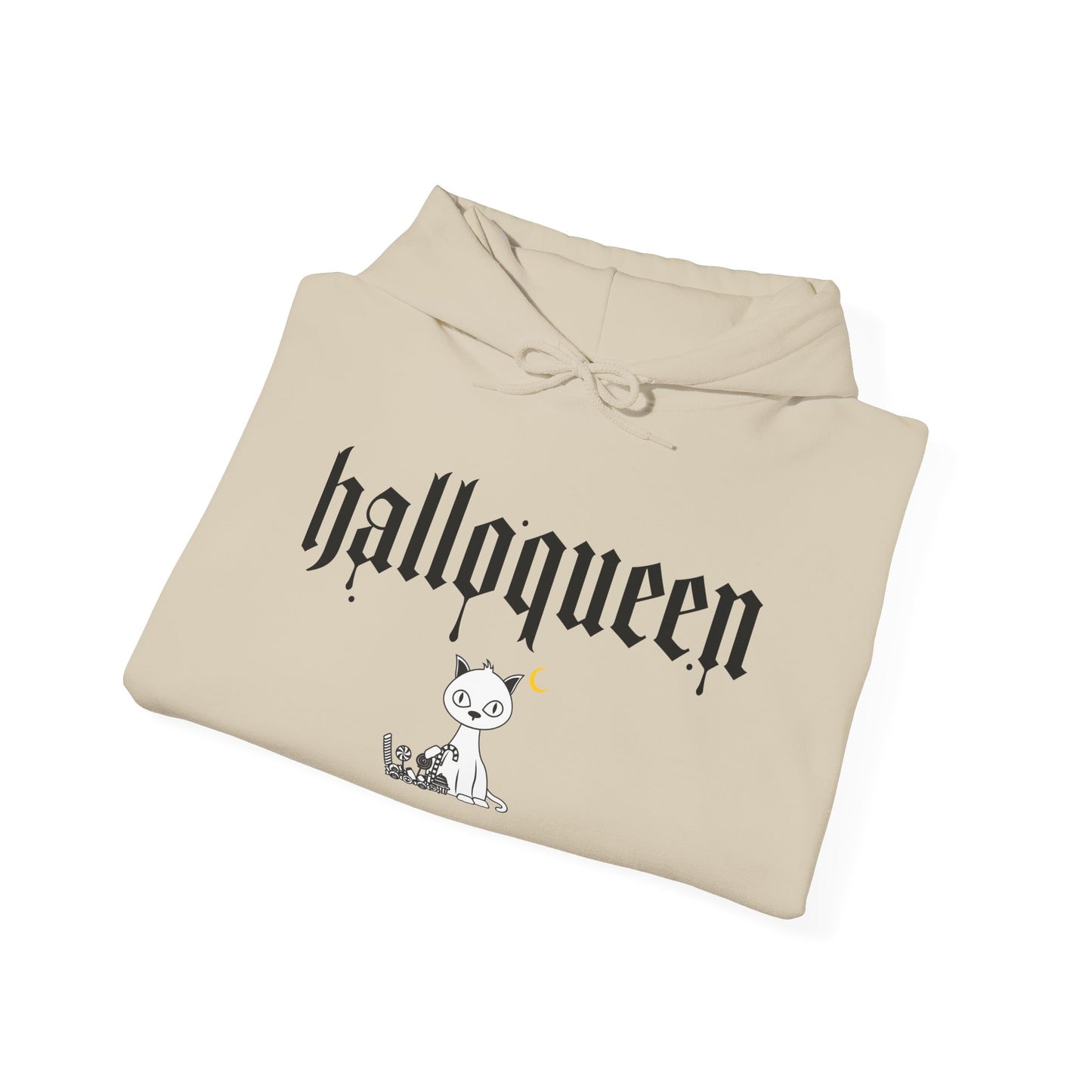 HoliPop HalloQueen heavyweight hoodie with cute Halloween cat design
Halloween cat hoodie cozy cotton poly blend HoliPop HalloQueen style
Unisex black hoodie with kangaroo pocket and drawstring hood Halloween
HalloQueen hoodie Halloween sweatshirt cozy warm spooky season fashion
HoliPop HalloQueen Halloween hoodie cute cat design fall apparel