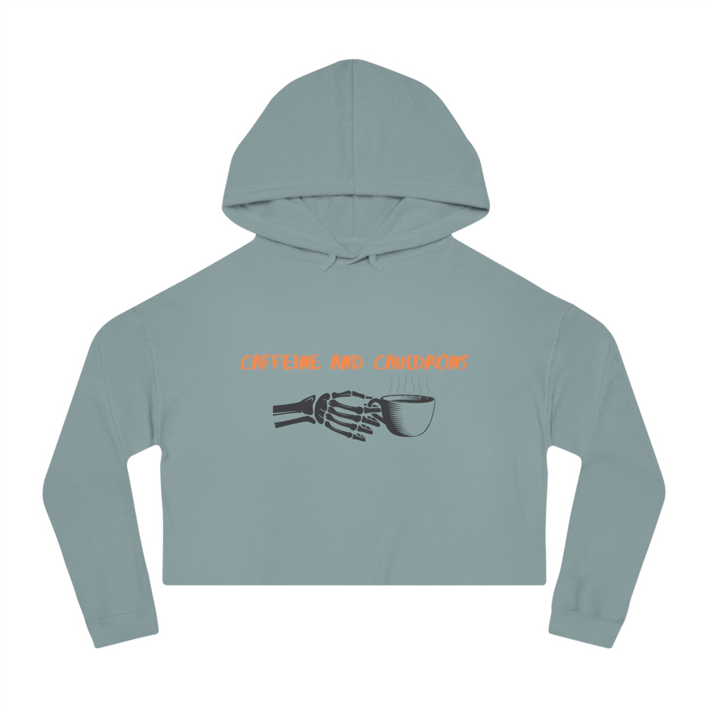 HoliPop Caffeine and Cauldrons cropped hoodie witchy Halloween style
Cozy cropped hoodie for coffee lovers with cauldron design spooky fashion
Relaxed-fit women’s cropped hoodie HoliPop Halloween apparel
Black cropped hoodie with adjustable drawstring hood witchy aesthetic
Caffeine and Cauldrons cropped hoodie casual spooky season outfit