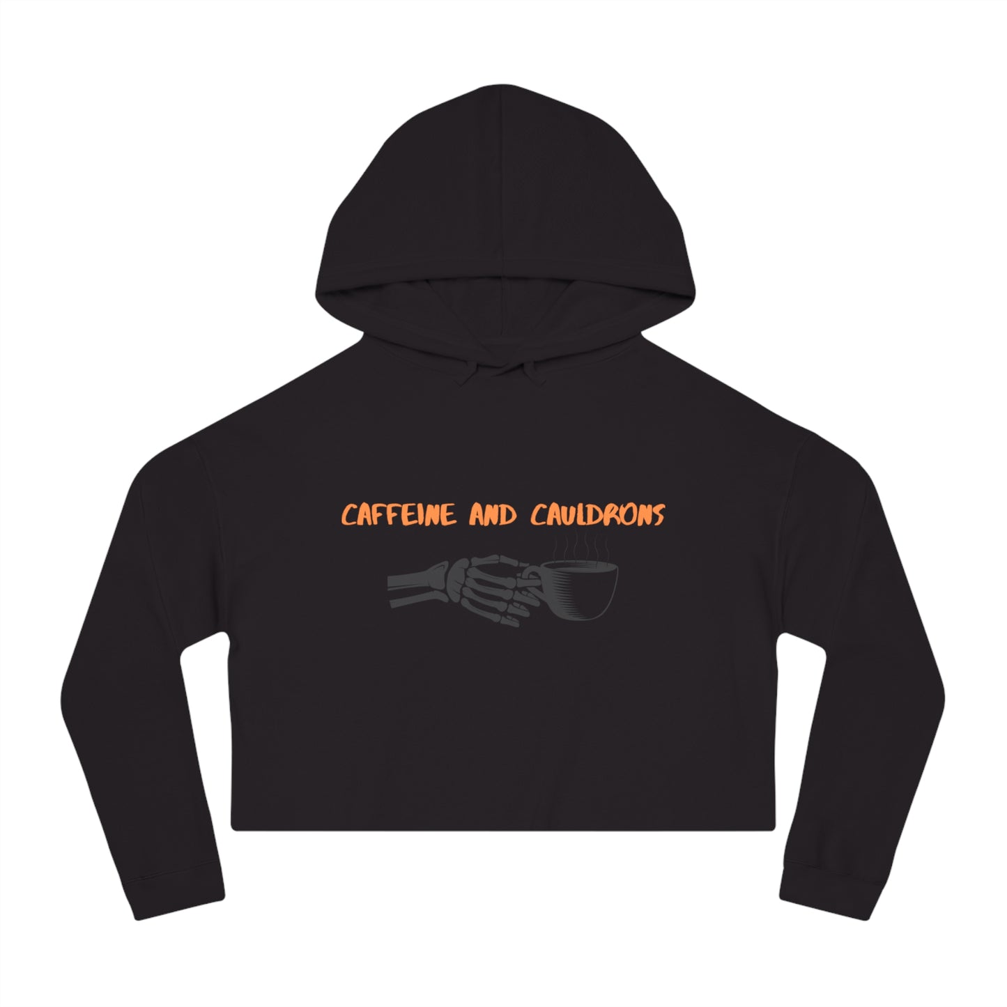 HoliPop Caffeine and Cauldrons cropped hoodie witchy Halloween style
Cozy cropped hoodie for coffee lovers with cauldron design spooky fashion
Relaxed-fit women’s cropped hoodie HoliPop Halloween apparel
Black cropped hoodie with adjustable drawstring hood witchy aesthetic
Caffeine and Cauldrons cropped hoodie casual spooky season outfit