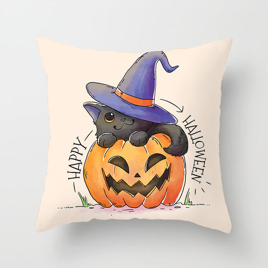 Halloween pillowcase 45×45cm modern festive cushion cover
Peach skin fabric Halloween sofa pillow cover spooky décor
HoliPop Halloween cushion cover for living room or bedroom
Modern simple Halloween pillowcase festive holiday decoration
Halloween throw pillowcase square peach skin fabric cover