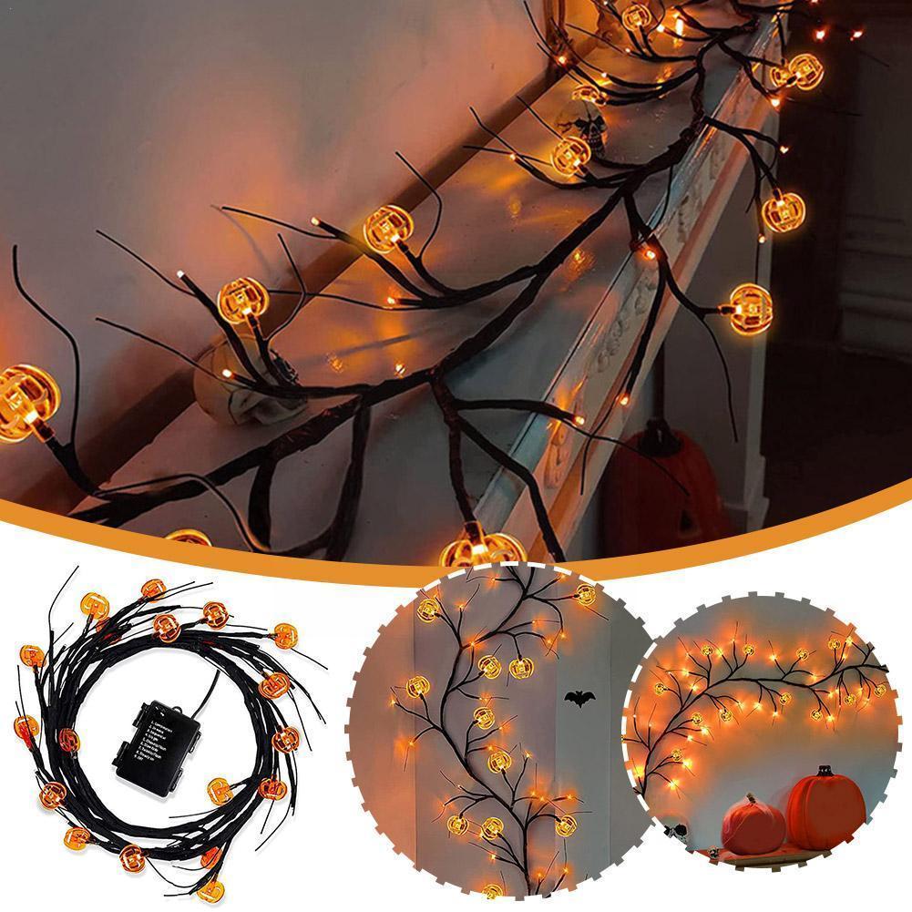 Halloween LED willow vine string light with pumpkin and bat designs
Festive indoor outdoor holiday décor LED vine lights Halloween
HoliPop pumpkin and bat rattan string lights for Halloween party
Spooky willow vine LED modeling lamp with cartoon designs
Halloween holiday décor vine lights with 100 LEDs indoor outdoor