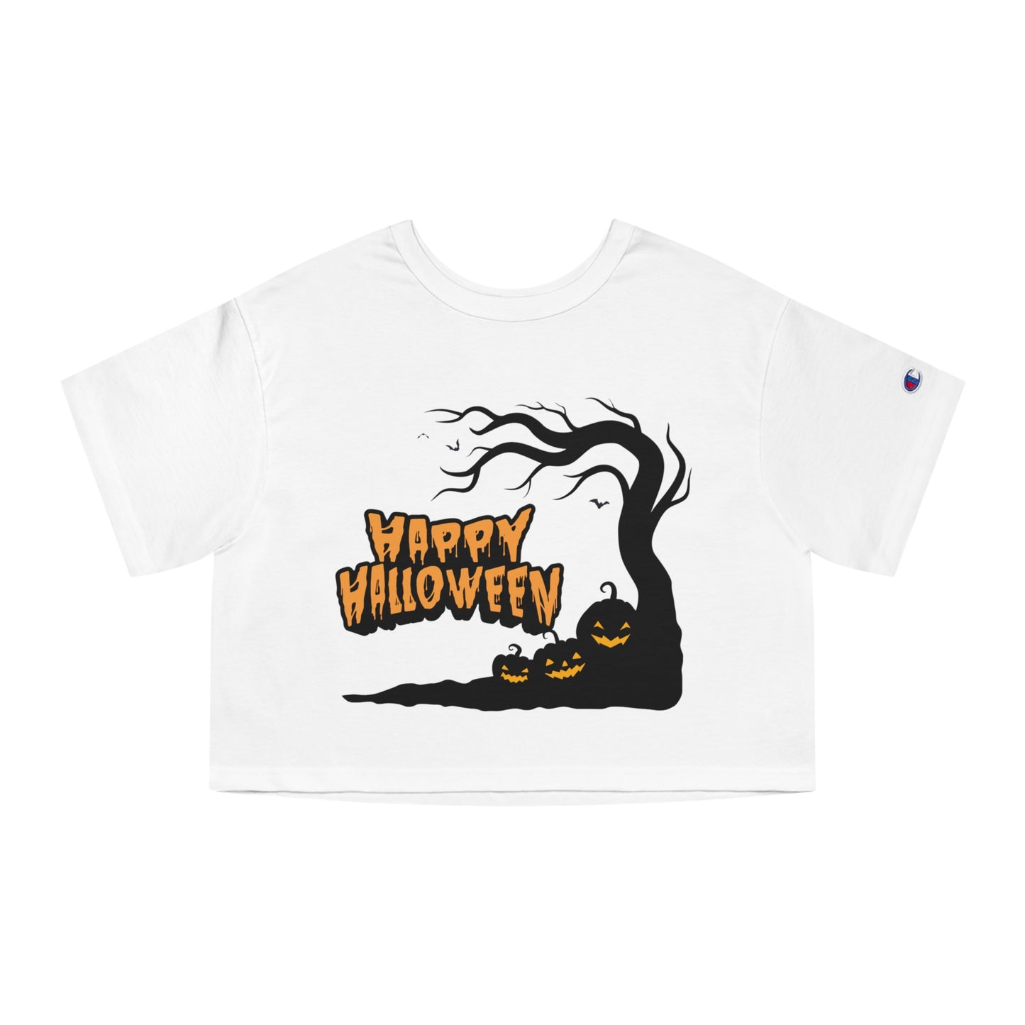 HoliPop Happy Halloween cotton crop top with pumpkin tree design
Festive orange lettering Happy Halloween crop top cozy cotton
Halloween crop top women’s autumn fashion HoliPop style
Pumpkin tree Halloween shirt modern cropped fit spooky season
HoliPop cotton crop top festive fall Halloween party outfit