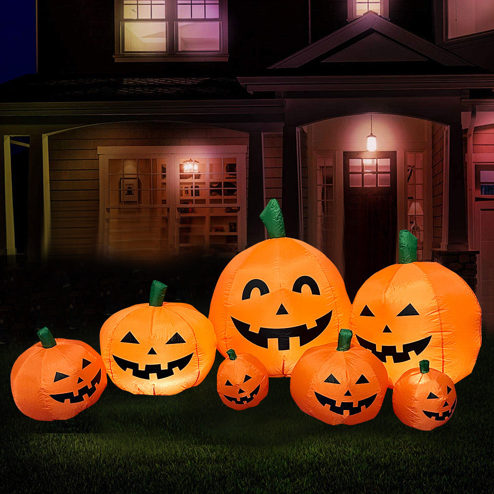Halloween inflatable ghost with pumpkin slices outdoor yard décor
Spooky inflatable ghost and pumpkin holiday decoration for lawn
HoliPop polyester inflatable ghost Halloween lawn display
Outdoor ghost inflatable with pumpkins Halloween garden décor
Halloween holiday inflatable model ghost with pumpkin slices