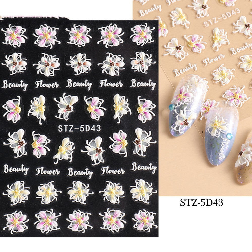 Holy Horror Bloody Fingerprint Nail Stickers – Halloween Manicure Décor