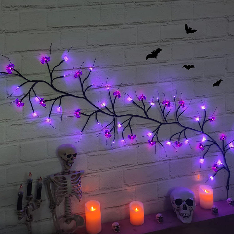 Halloween LED willow vine string light with pumpkin and bat designs
Festive indoor outdoor holiday décor LED vine lights Halloween
HoliPop pumpkin and bat rattan string lights for Halloween party
Spooky willow vine LED modeling lamp with cartoon designs
Halloween holiday décor vine lights with 100 LEDs indoor outdoor
