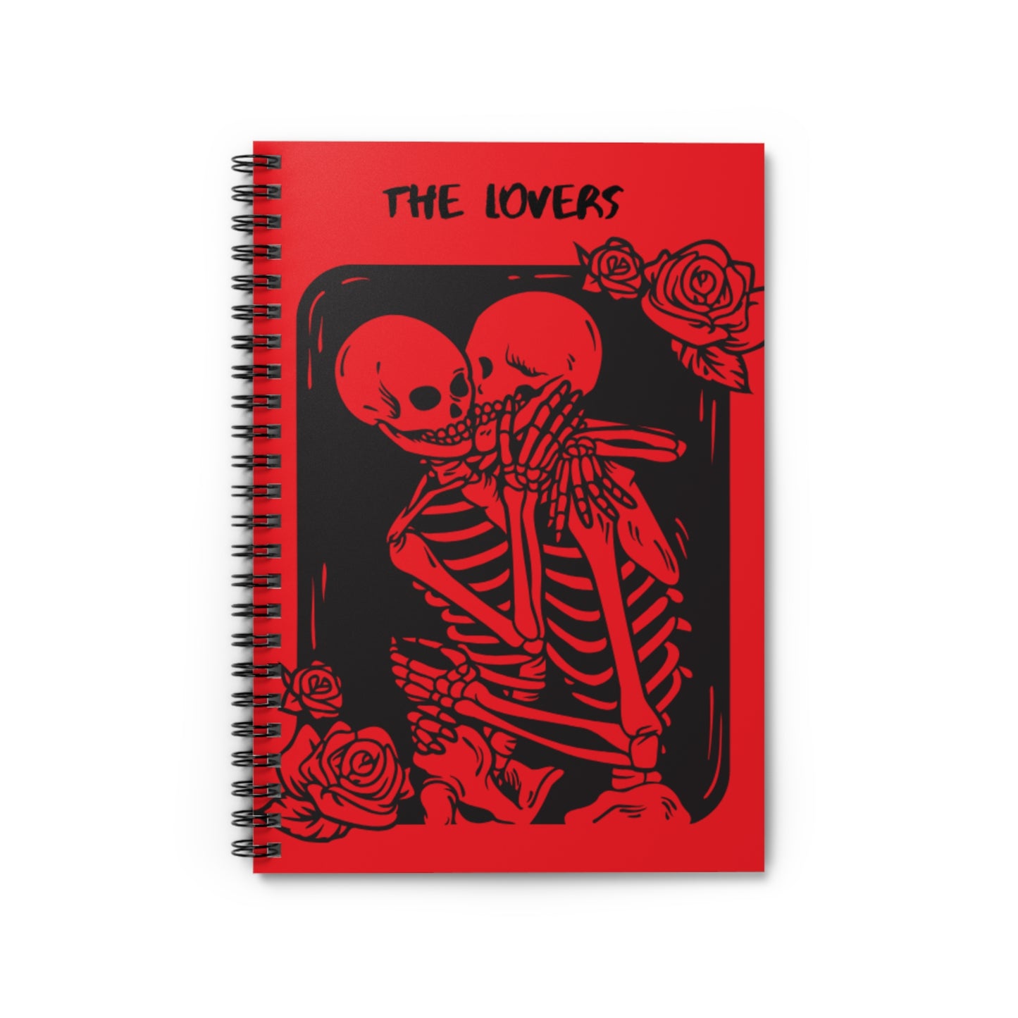 HoliPop spiral notebook with romantic skeleton motif spooky stationery
Whimsical skeleton design notebook 6x8 spiral bound HoliPop
Halloween skeleton notebook with smooth 90gsm paper and pocket
Spiral bound skeleton-themed notebook cute spooky stationery gift
HoliPop romantic skeleton notebook for writing sketching and planning