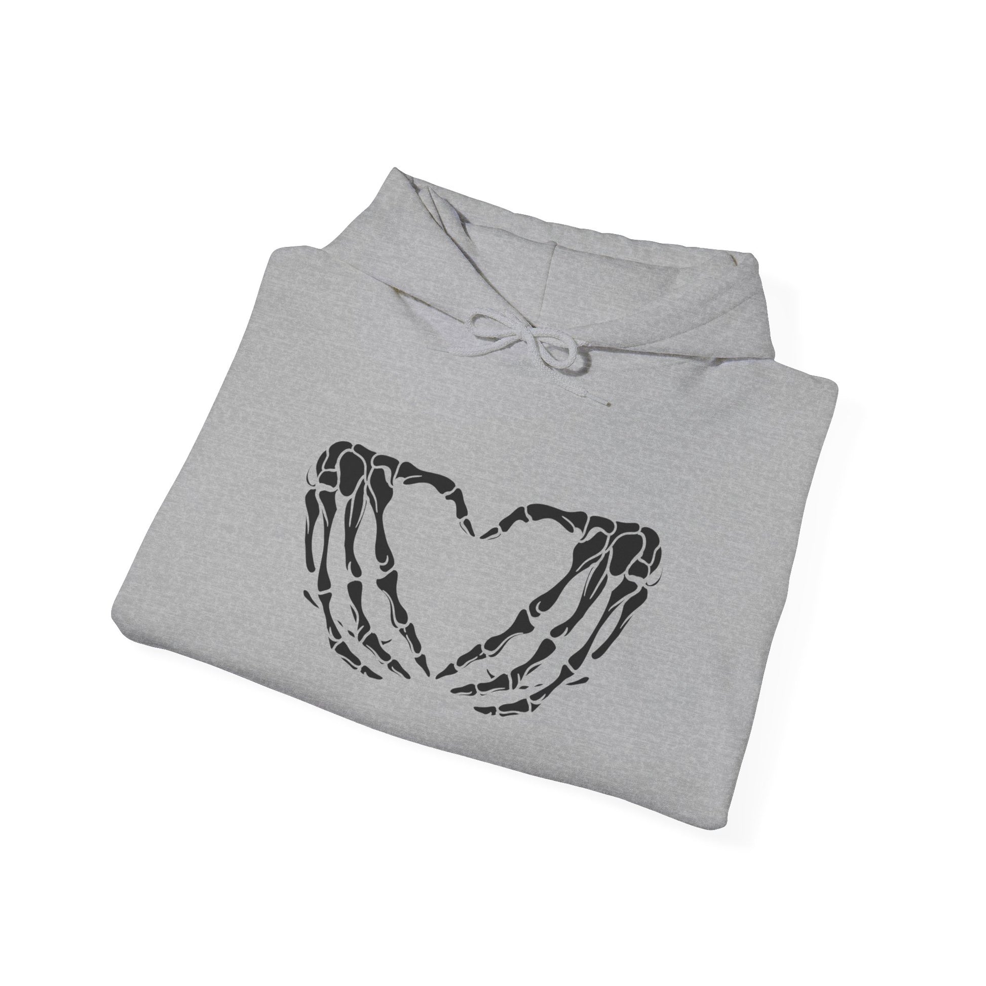 HoliPop Skeleton Heart Heavyweight Hoodie cotton poly blend
Halloween skeleton heart hoodie cozy fall fashion HoliPop style
Unisex skeleton heart sweatshirt with kangaroo pocket and hood
Medium-heavy cotton hoodie spooky skeleton design for autumn
HoliPop skeleton heart Halloween hoodie gothic cozy streetwear
