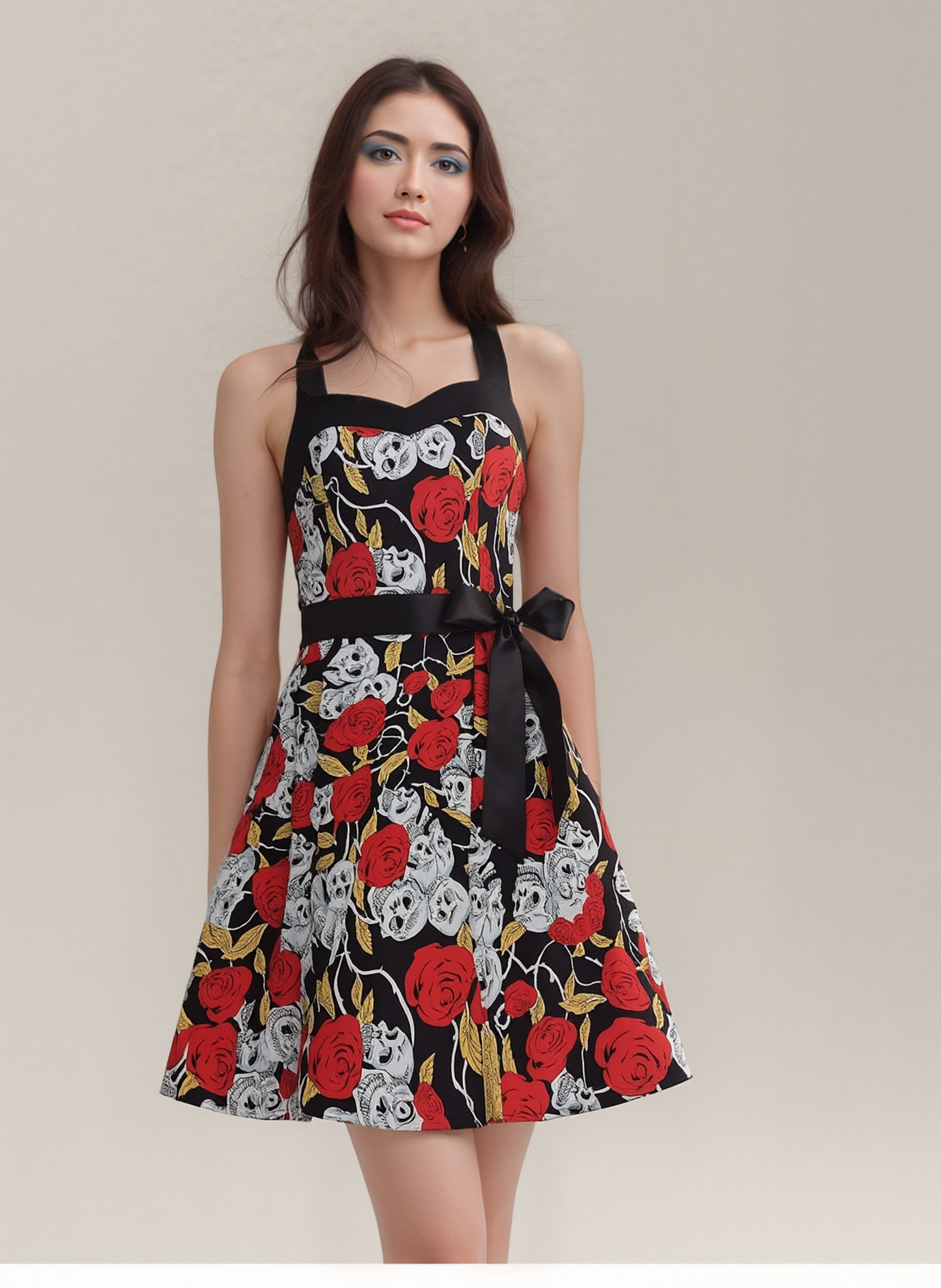 Halloween Easter Hepburn Dress – HoliPop Edition