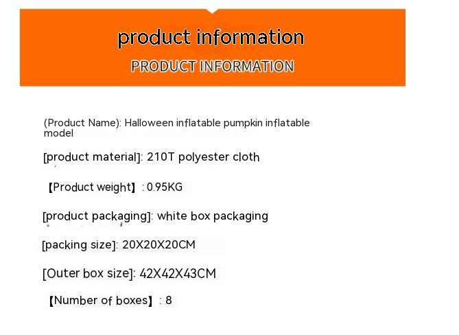 Halloween inflatable ghost with pumpkin slices outdoor yard décor
Spooky inflatable ghost and pumpkin holiday decoration for lawn
HoliPop polyester inflatable ghost Halloween lawn display
Outdoor ghost inflatable with pumpkins Halloween garden décor
Halloween holiday inflatable model ghost with pumpkin slices
